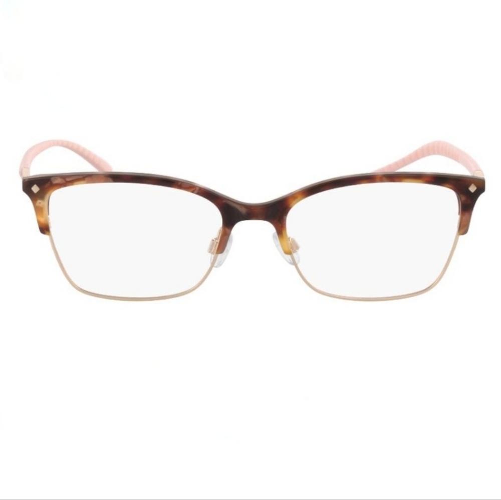 COLE HAAN Eyeglasses Frames CH5029 239 Tortoise Gold pink Cat Eye 53-18-135